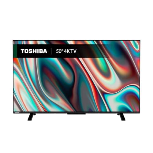 Toshiba 50”UV2363DB 4K Smart VIDAA TV, Ultra HD, HDR10, Freeview Play, Disney+, Prime Video, Netflix, Dolby Audio, Works with Alexa, Works with Google Assistant, VIDAA Voice