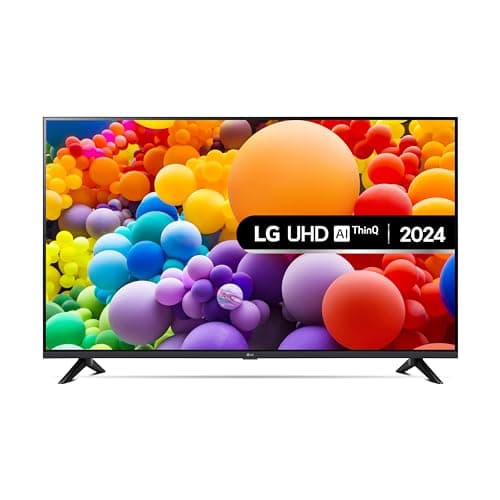 LG 43UT73006LA 43-Inch 4K UHD Smart TV, (α5 AI Processor Gen7, Freeview Play and Amazon Alexa, 60Hz), Ashed Blue [Model 2024]