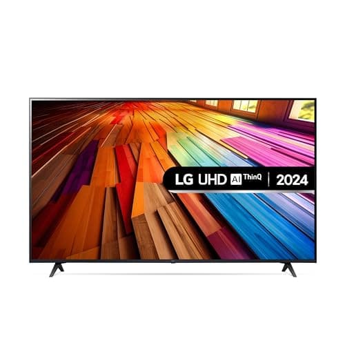 LG 50UT80006LA 50-Inch 4K UHD Smart TV, (α5 AI Processor Gen7, Freeview Play and Amazon Alexa, 60Hz), Ashed Blue [Model 2024]