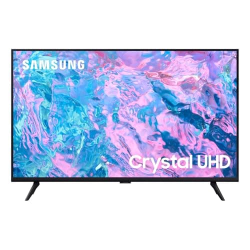 Samsung CU7020 Crystal UHD 4K 43" Smart TV, With Object Tracking Sound Lite, Gaming Hub, Crystal Processor 4K, Smart TV powered by Tizen, UE43CU7020KXXU, English Model (2024)